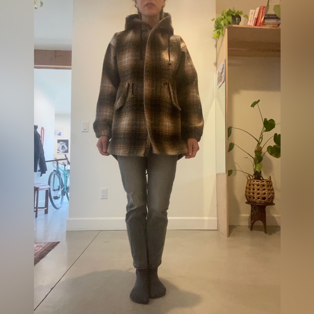 Warm wool coat! So cozy & super warm!